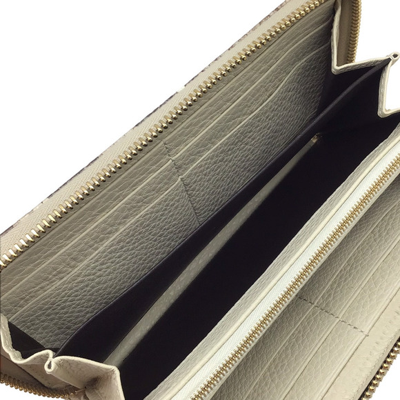 GUCCI Interlocking GG Zip Long Wallet Python Beige Tan Brown Soho Exotic - Picture 8 of 8